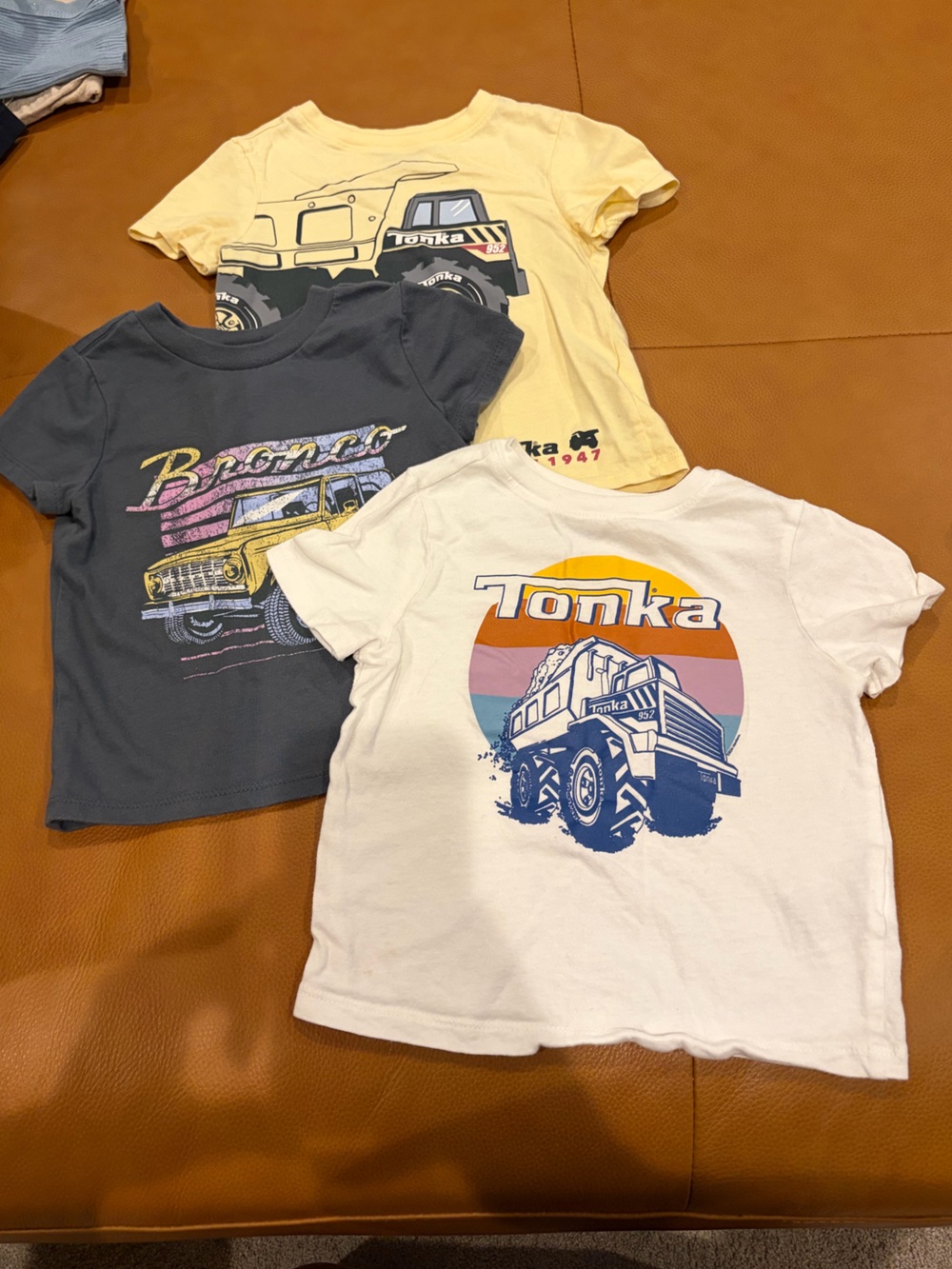 Tonka & Bronco Toddler Tees 2T